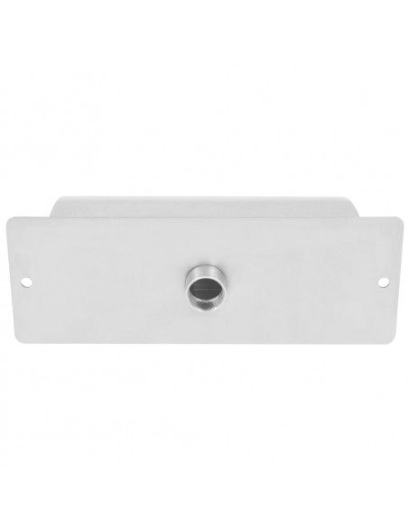 Fontana per Piscina in Acciaio Inossidabile 30x9x26 cm Argento