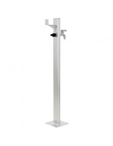 Fontanella a Colonna da Giardino in Allumino 95 cm