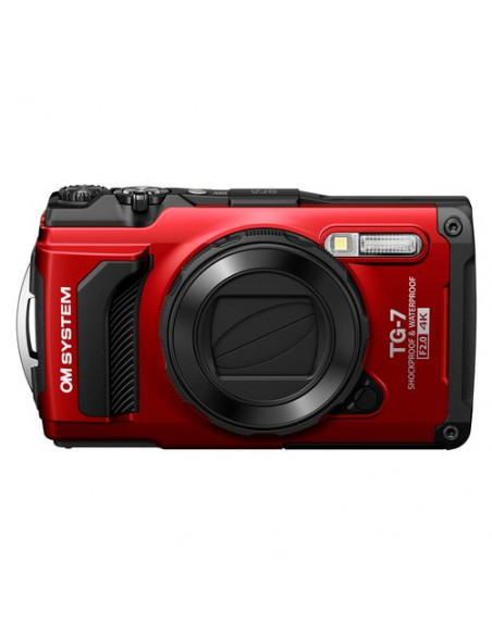Fotocamera compatta Om System V110030RU000 TOUGH Tg 7 Red Red