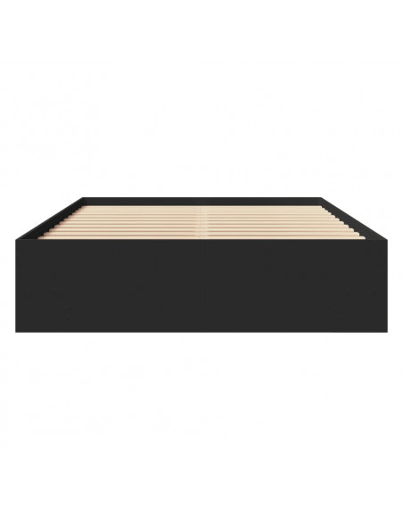 Giroletto Nero 140x200 cm in Legno Multistrato