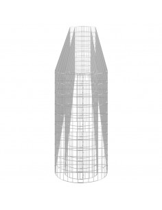 Gabbione con Letto Rialzato in Acciaio Zincato 540x50x100 cm