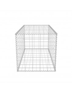 Gabbione in Rete in Acciaio Zincato 100x50x50 cm