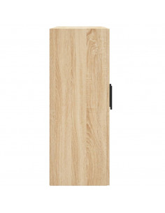 Armadietti a Parete 2 pz Rovere Sonoma in Legno Multistrato 2