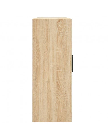 Armadietti a Parete 2 pz Rovere Sonoma in Legno Multistrato