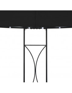 Gazebo 300x290 cm Antracite Rotondo