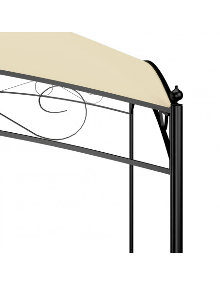 Gazebo 3x3x2,65 m Crema 180 g/m²