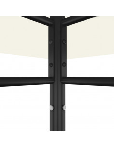 Gazebo 3x3x2,7 m Crema 180 g/m²