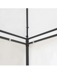 Gazebo 600x298x270 cm Bianco 180g/m²
