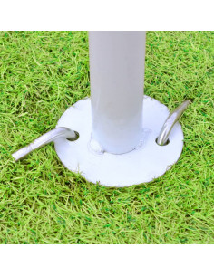 Gazebo padiglione tenda da giardino a stella esagonale 12m