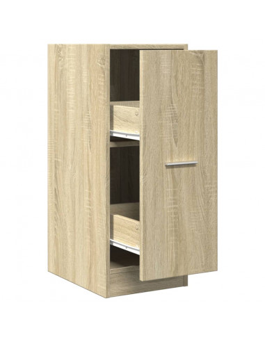 Armadietto da Farmacia Rovere Sonoma 30x41x77,5cm in Truciolato