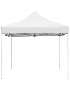 Gazebo Professionale Pieghevole Alluminio 4,5x3 m Bianco
