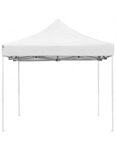 Gazebo Professionale Pieghevole Alluminio 4,5x3 m Bianco