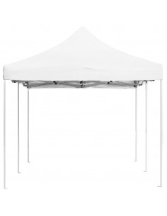 Gazebo Professionale Pieghevole Alluminio 6x3 m Bianco