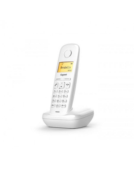 Gigaset A170 Analog/DECT telephone Bianco Identificatore di chiamata