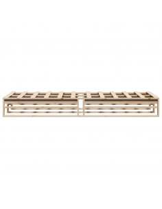 Giroletto 90x200 cm in Legno Massello di Pino