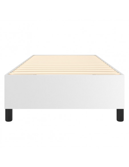 Giroletto a Molle Bianco 100x200 cm in Similpelle