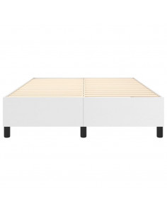 Giroletto a Molle Bianco 140x190 cm in Similpelle