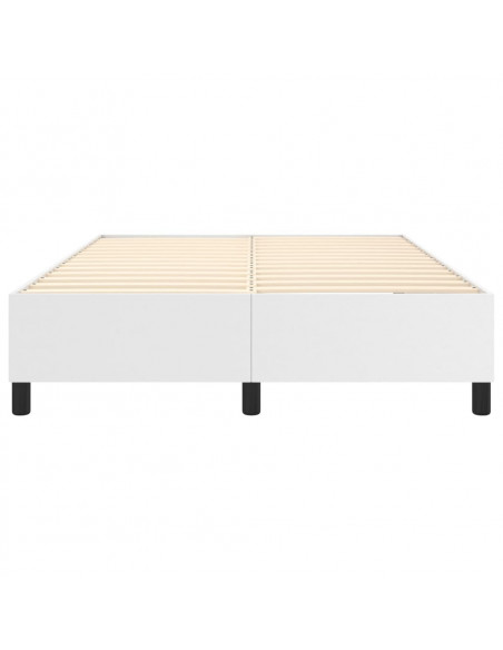 Giroletto a Molle Bianco 140x190 cm in Similpelle