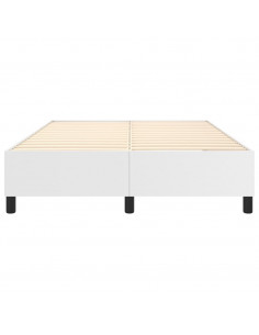 Giroletto a Molle Bianco 140x200 cm in Similpelle