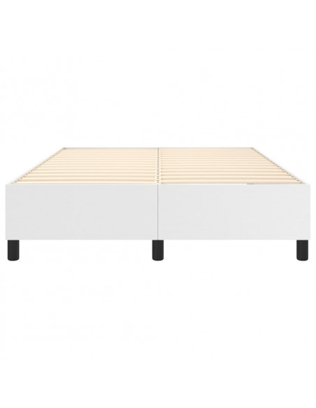 Giroletto a Molle Bianco 140x200 cm in Similpelle