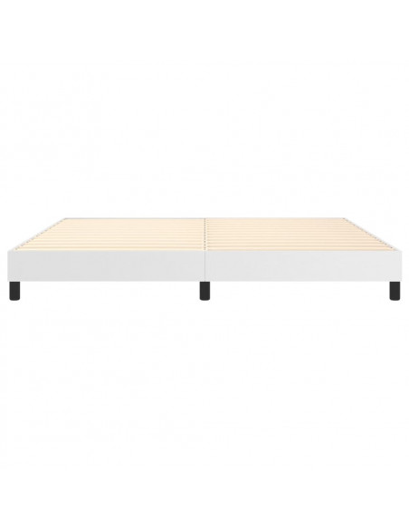 Giroletto a Molle Bianco 200x200 cm in Similpelle