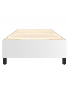 Giroletto a Molle Bianco 80x200 cm in Similpelle