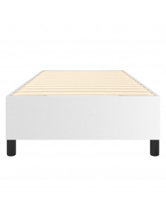 Giroletto a Molle Bianco 90x190 cm in Similpelle