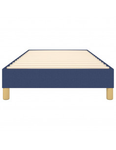 Giroletto a Molle Blu 100x200 cm in Tessuto