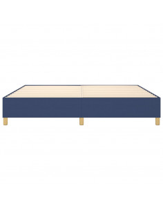 Giroletto a Molle Blu 200x200 cm in Tessuto