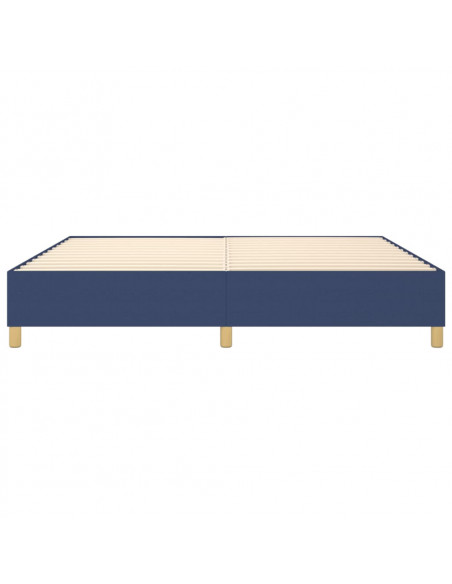 Giroletto a Molle Blu 200x200 cm in Tessuto