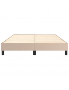 Giroletto a Molle Cappuccino 140x200 cm in Similpelle