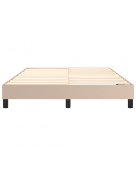 Giroletto a Molle Cappuccino 140x200 cm in Similpelle