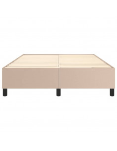 Giroletto a Molle Cappuccino 140x200 cm in Similpelle