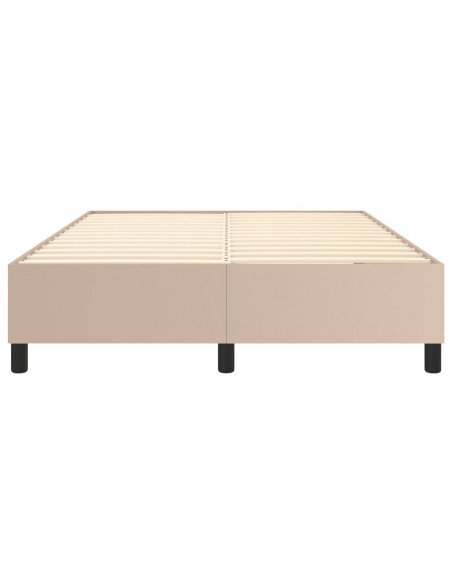 Giroletto a Molle Cappuccino 140x200 cm in Similpelle