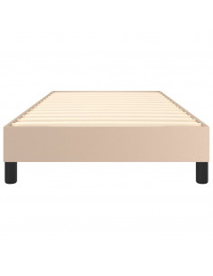 Giroletto a Molle Cappuccino 90x190 cm in Similpelle