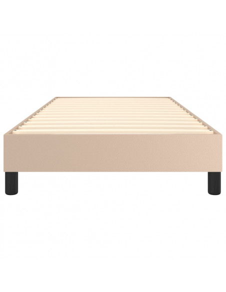 Giroletto a Molle Cappuccino 90x190 cm in Similpelle