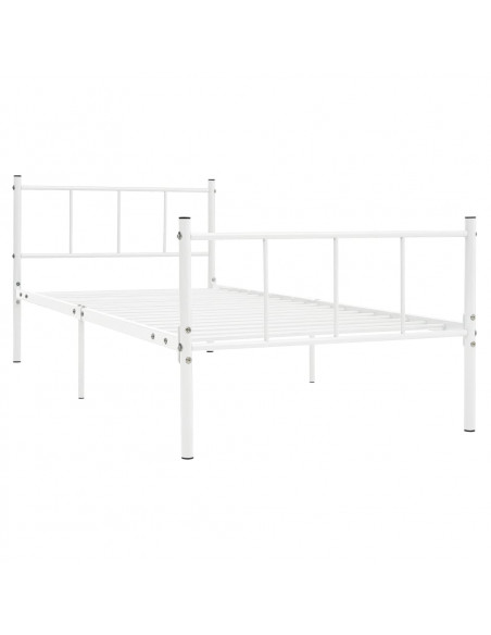 Giroletto Bianco in Metallo 90x200 cm
