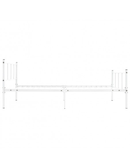 Giroletto Bianco in Metallo 90x200 cm