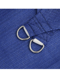Vela Parasole 160 g/m² Rettangolare Blu 4x7 m in HDPE