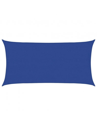 Vela Parasole 160 g/m² Rettangolare Blu 4x7 m in HDPE