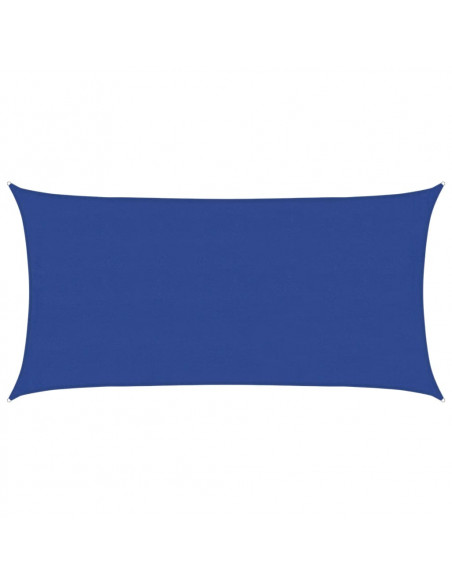 Vela Parasole 160 g/m² Rettangolare Blu 4x7 m in HDPE