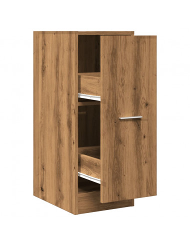 Armadietto da Farmacia Rovere 30x41x77,5 cm in Truciolato