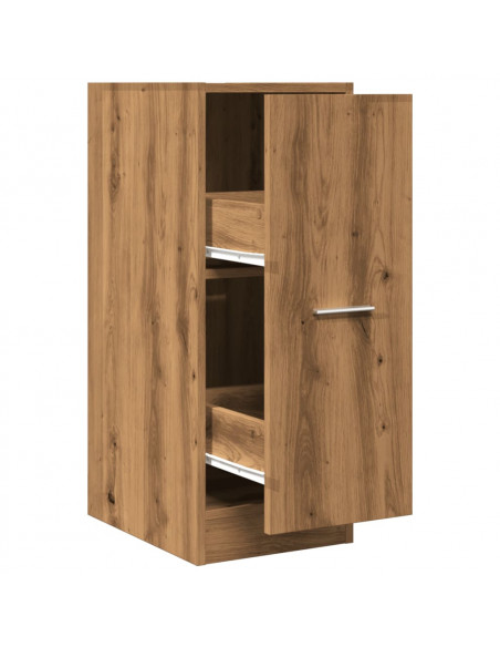 Armadietto da Farmacia Rovere 30x41x77,5 cm in Truciolato