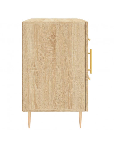 Credenza Rovere Sonoma 100x36x60 cm in Legno Multistrato