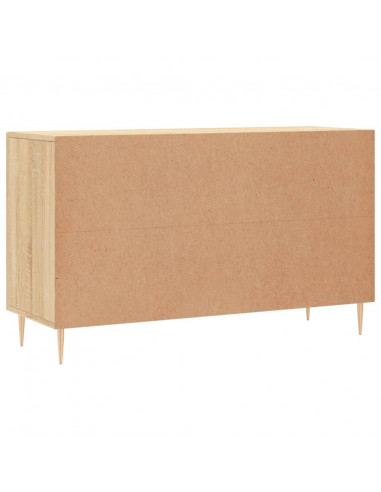 Credenza Rovere Sonoma 100x36x60 cm in Legno Multistrato