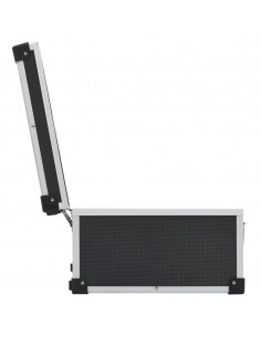 Custodia CD per 60 CD in Alluminio ABS Nero