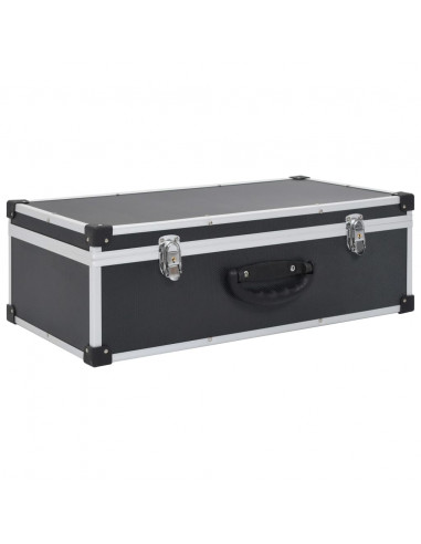 Custodia CD per 80 CD in Alluminio ABS Nero