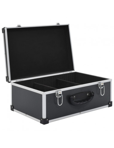 Custodia CD per 60 CD in Alluminio ABS Nero