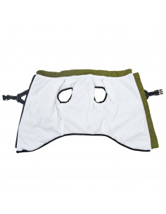 Cappotto Cani Imbracatura Impermeabile Riflettente Verde L48 2