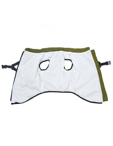 Cappotto Cani Imbracatura Impermeabile Riflettente Verde L48